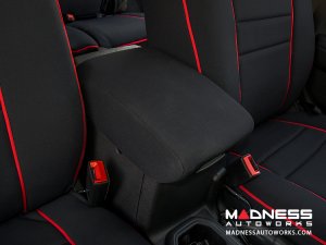 Jeep Wrangler JL Seat Covers - Front + Rear Seats - Custom Neoprene Design Jeep Wrangler JL Seat Covers - Front + Rear Seats - Custom Neoprene Design